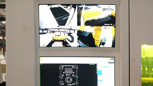 滬工中高功率寬幅激光切割機全方位監控養護